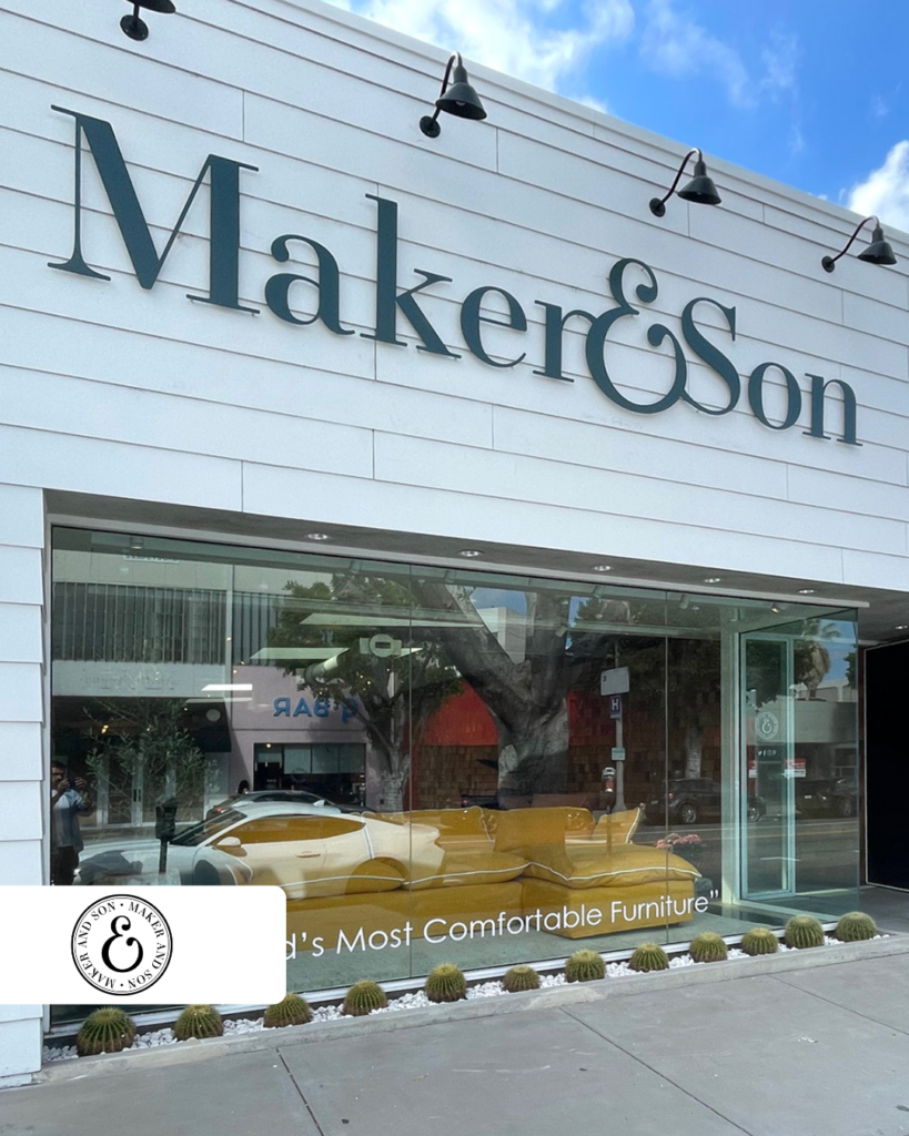 Maker&Son LA Showroom
